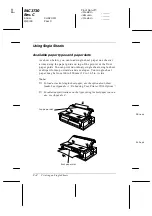 Preview for 88 page of Epson 2080 - LQ B/W Dot-matrix Printer User Manual