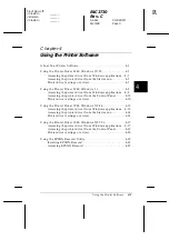 Preview for 99 page of Epson 2080 - LQ B/W Dot-matrix Printer User Manual