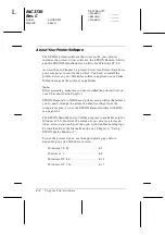 Preview for 100 page of Epson 2080 - LQ B/W Dot-matrix Printer User Manual