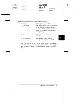 Preview for 119 page of Epson 2080 - LQ B/W Dot-matrix Printer User Manual