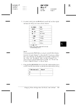 Preview for 123 page of Epson 2080 - LQ B/W Dot-matrix Printer User Manual