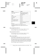 Preview for 125 page of Epson 2080 - LQ B/W Dot-matrix Printer User Manual