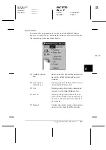 Preview for 137 page of Epson 2080 - LQ B/W Dot-matrix Printer User Manual