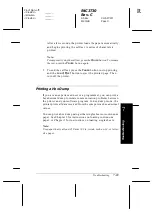 Preview for 161 page of Epson 2080 - LQ B/W Dot-matrix Printer User Manual