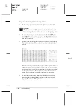 Preview for 162 page of Epson 2080 - LQ B/W Dot-matrix Printer User Manual