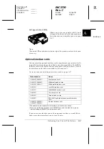 Preview for 165 page of Epson 2080 - LQ B/W Dot-matrix Printer User Manual