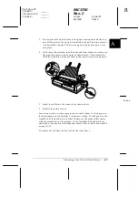 Preview for 167 page of Epson 2080 - LQ B/W Dot-matrix Printer User Manual