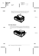 Preview for 178 page of Epson 2080 - LQ B/W Dot-matrix Printer User Manual