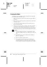 Preview for 182 page of Epson 2080 - LQ B/W Dot-matrix Printer User Manual