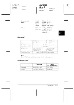 Preview for 189 page of Epson 2080 - LQ B/W Dot-matrix Printer User Manual