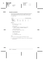 Preview for 198 page of Epson 2080 - LQ B/W Dot-matrix Printer User Manual