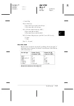 Preview for 199 page of Epson 2080 - LQ B/W Dot-matrix Printer User Manual