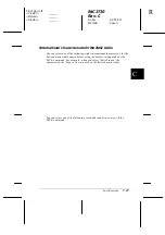 Preview for 213 page of Epson 2080 - LQ B/W Dot-matrix Printer User Manual