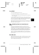 Preview for 219 page of Epson 2080 - LQ B/W Dot-matrix Printer User Manual