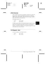 Preview for 221 page of Epson 2080 - LQ B/W Dot-matrix Printer User Manual