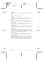 Preview for 228 page of Epson 2080 - LQ B/W Dot-matrix Printer User Manual