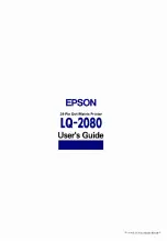 Preview for 240 page of Epson 2080 - LQ B/W Dot-matrix Printer User Manual