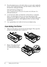 Preview for 8 page of Epson 2090 - LQ B/W Dot-matrix Printer User Manual