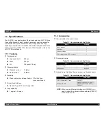 Preview for 8 page of Epson 2180 - LQ B/W Dot-matrix Printer Service Manual