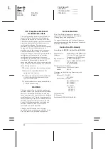 Preview for 4 page of Epson 2180 - LQ B/W Dot-matrix Printer User Manual