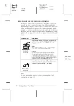 Preview for 19 page of Epson 2180 - LQ B/W Dot-matrix Printer User Manual