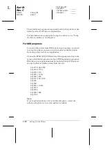 Preview for 45 page of Epson 2180 - LQ B/W Dot-matrix Printer User Manual