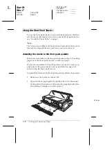 Preview for 53 page of Epson 2180 - LQ B/W Dot-matrix Printer User Manual