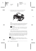 Preview for 59 page of Epson 2180 - LQ B/W Dot-matrix Printer User Manual