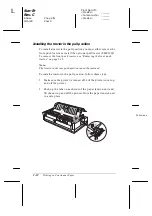 Preview for 67 page of Epson 2180 - LQ B/W Dot-matrix Printer User Manual