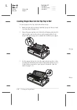 Preview for 95 page of Epson 2180 - LQ B/W Dot-matrix Printer User Manual