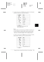 Preview for 124 page of Epson 2180 - LQ B/W Dot-matrix Printer User Manual