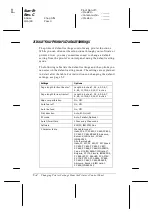 Preview for 125 page of Epson 2180 - LQ B/W Dot-matrix Printer User Manual