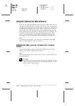 Preview for 167 page of Epson 2180 - LQ B/W Dot-matrix Printer User Manual