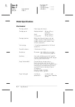 Preview for 187 page of Epson 2180 - LQ B/W Dot-matrix Printer User Manual