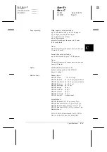 Preview for 188 page of Epson 2180 - LQ B/W Dot-matrix Printer User Manual