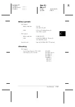 Preview for 196 page of Epson 2180 - LQ B/W Dot-matrix Printer User Manual