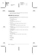 Preview for 197 page of Epson 2180 - LQ B/W Dot-matrix Printer User Manual