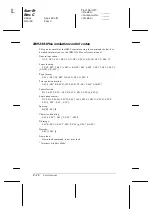 Preview for 201 page of Epson 2180 - LQ B/W Dot-matrix Printer User Manual