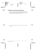 Preview for 213 page of Epson 2180 - LQ B/W Dot-matrix Printer User Manual