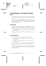 Preview for 217 page of Epson 2180 - LQ B/W Dot-matrix Printer User Manual