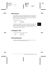 Preview for 220 page of Epson 2180 - LQ B/W Dot-matrix Printer User Manual