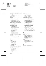 Preview for 231 page of Epson 2180 - LQ B/W Dot-matrix Printer User Manual