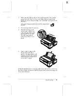 Preview for 27 page of Epson 2190 - FX B/W Dot-matrix Printer User Manual