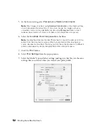 Preview for 58 page of Epson 2200 Lumens Printer Basics Manual