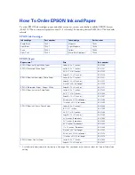 Preview for 106 page of Epson 2200 Lumens Printer Basics Manual