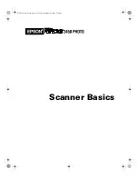 Epson 2450 - Perfection Photo Scanner User Manual preview