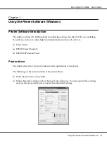 Preview for 9 page of Epson 3880 - Stylus Pro Color Inkjet Printer User Manual