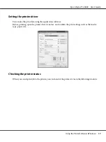 Preview for 17 page of Epson 3880 - Stylus Pro Color Inkjet Printer User Manual