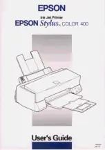 Preview for 1 page of Epson 400 Series User Manual