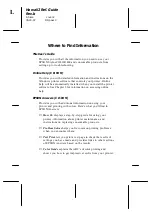 Preview for 2 page of Epson 400 Series User Manual